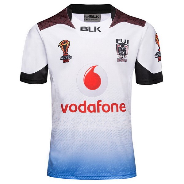 Maillot Rugby Fiyi RLWC Champions 2017 2018 Blanc